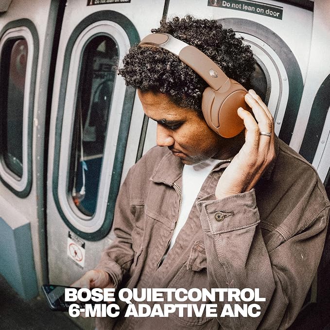 Skullcandy Crusher 1080 ANC Headphones with Sound by Bose - Primer | Multi-Sensory Bass, Active Noise Cancelling, Bose Audio Technologies, 60 Hours Battery, Microphone, Travel, Music, Commuting - Image 4