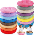 Fumete 16 Pcs Round Floor Cushions for Classroom Kids,Rainbow and Morandi | 16 Inch Diameter, Students Flexible Seating Pillows, Home Daycare School Reading Yoga Meditation, Soft Cushioned by Fumete
