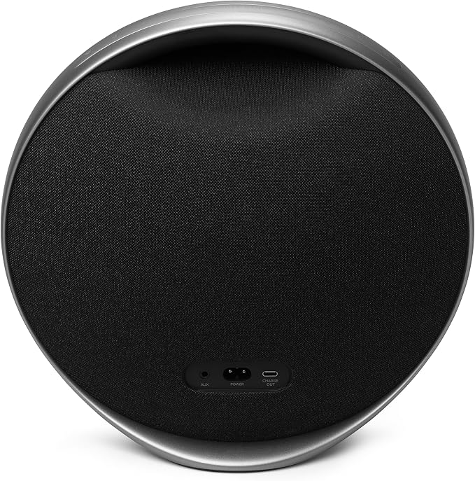 Harman Kardon Onyx Studio 9 - Portable Stereo Bluetooth Home Speaker with Built-in Battery and USB Charging, self-Tuning, and Multi-Speaker Connection by Auracast - Black - Image 3