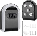 Magnetic Key Holder with Lock for Indoor, Outdoor Store Key by Coldairsoap