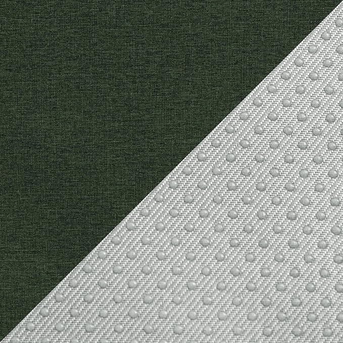Outdoor Chair Cushions, Set of 6, 19 x 19 Inch, Olive Green | Water Resistant, Fade Resistant, Patio Furniture Square Seat Replacement, Removable Cover with Ties, Non-Slip Bottom - Image 4