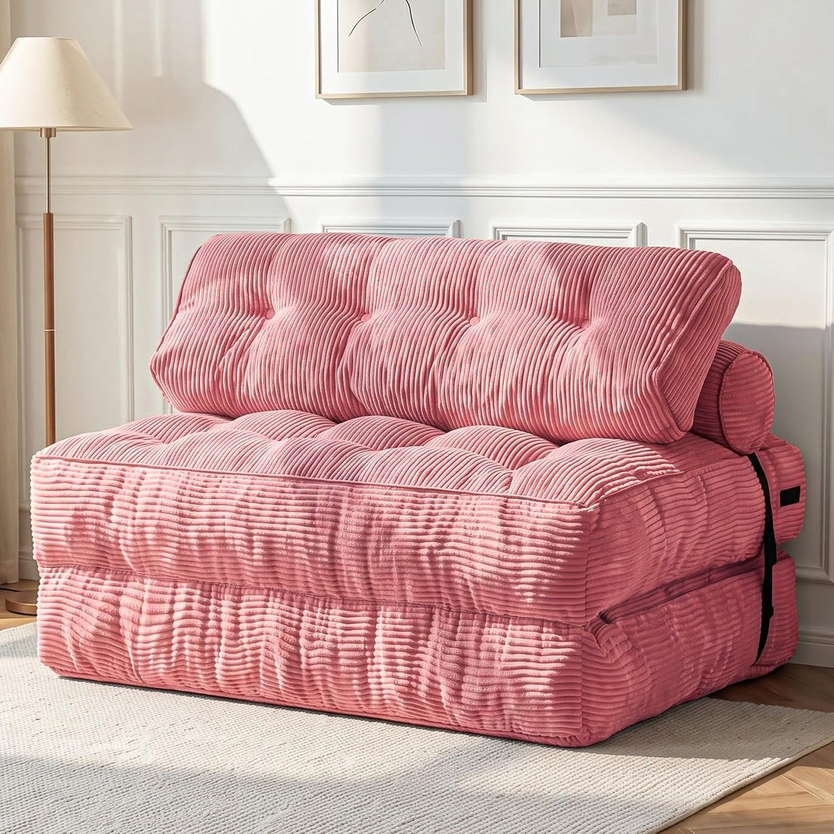 MAXYOYO Folding Sofa Bed, Convertible Chair Bed with Pillow by MAXYOYO