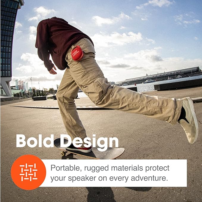 JBL Clip 4, Green - Portable Bluetooth 5.1 Speaker - Up to 10 Hours of Play - Waterproof & Dust Resistant - Includes Noise & Echo-Canceling Speakerphone - Image 6