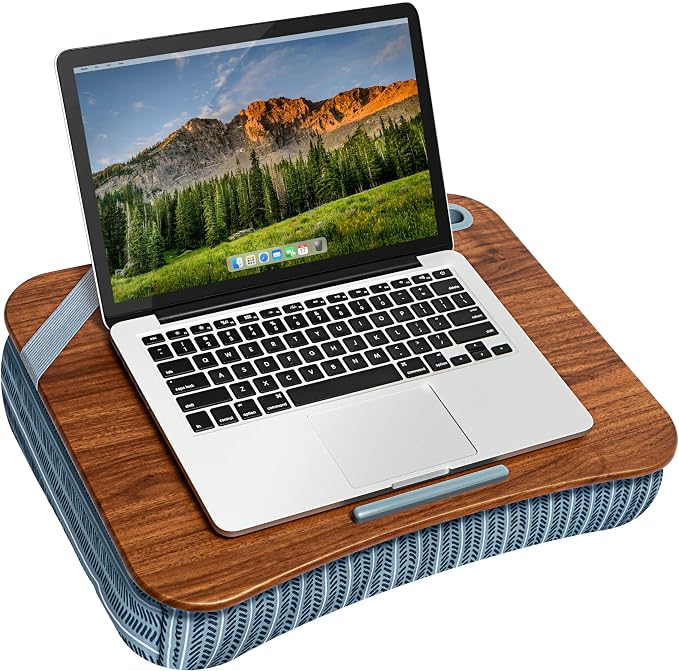 LAPGEAR Designer Lap Desk – Arrow Stripes, 2-Pack with Storage Basket - Image 8