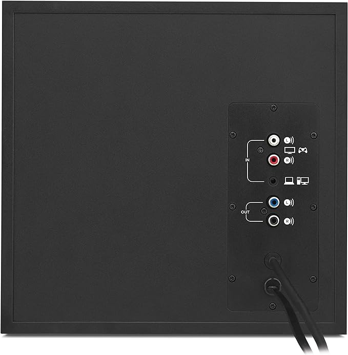 Logitech Z533 2.1 Multimedia Speaker System with Subwoofer | Powerful sound, booming bass, 3.5mm audio and RCA inputs, compatible with PC, PS, Xbox, TV, smartphone, tablet, music player - Image 4