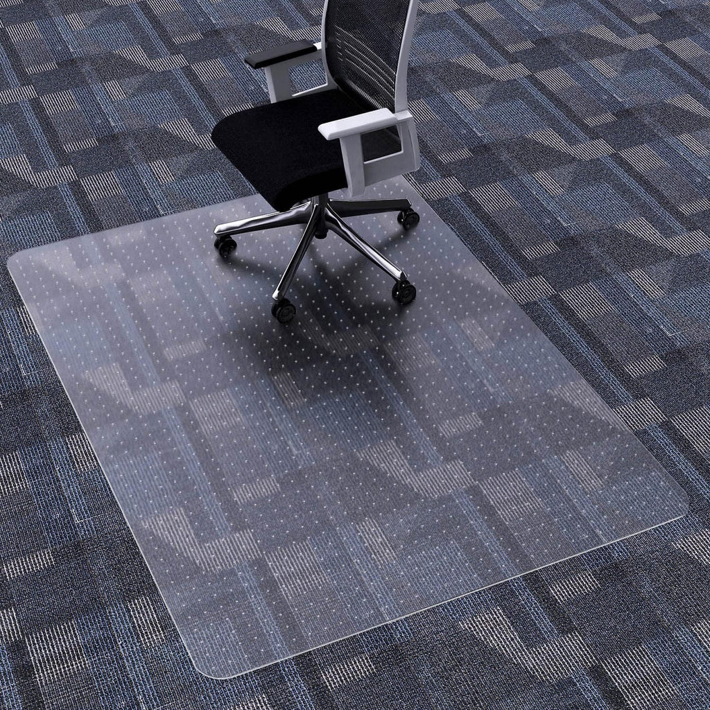 FuturHydro Office Chair Mat for Carpet, 46" x 60" Clear Office Home Floor Protector Mat, Transparent Mats for Office, Home and Gaming Floors (Rectangle) by FuturHydro