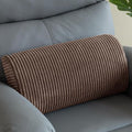 HIGOGOGO Lumbar Support Pillow for Recliner Chair/Accent Chair/Couch, Memory Foam Back Support Cushion for Elderly, Recliner Cushions for Back Rest, Pain Relief, Reading, Washable Cover, Brown by HIGOGOGO