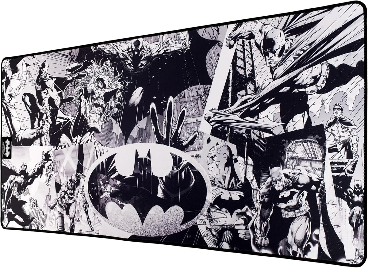 SUBSONIC Batman Mouse Pad XXL 35x15 in – Gaming Desk Mat Extra Large by SUBSONIC