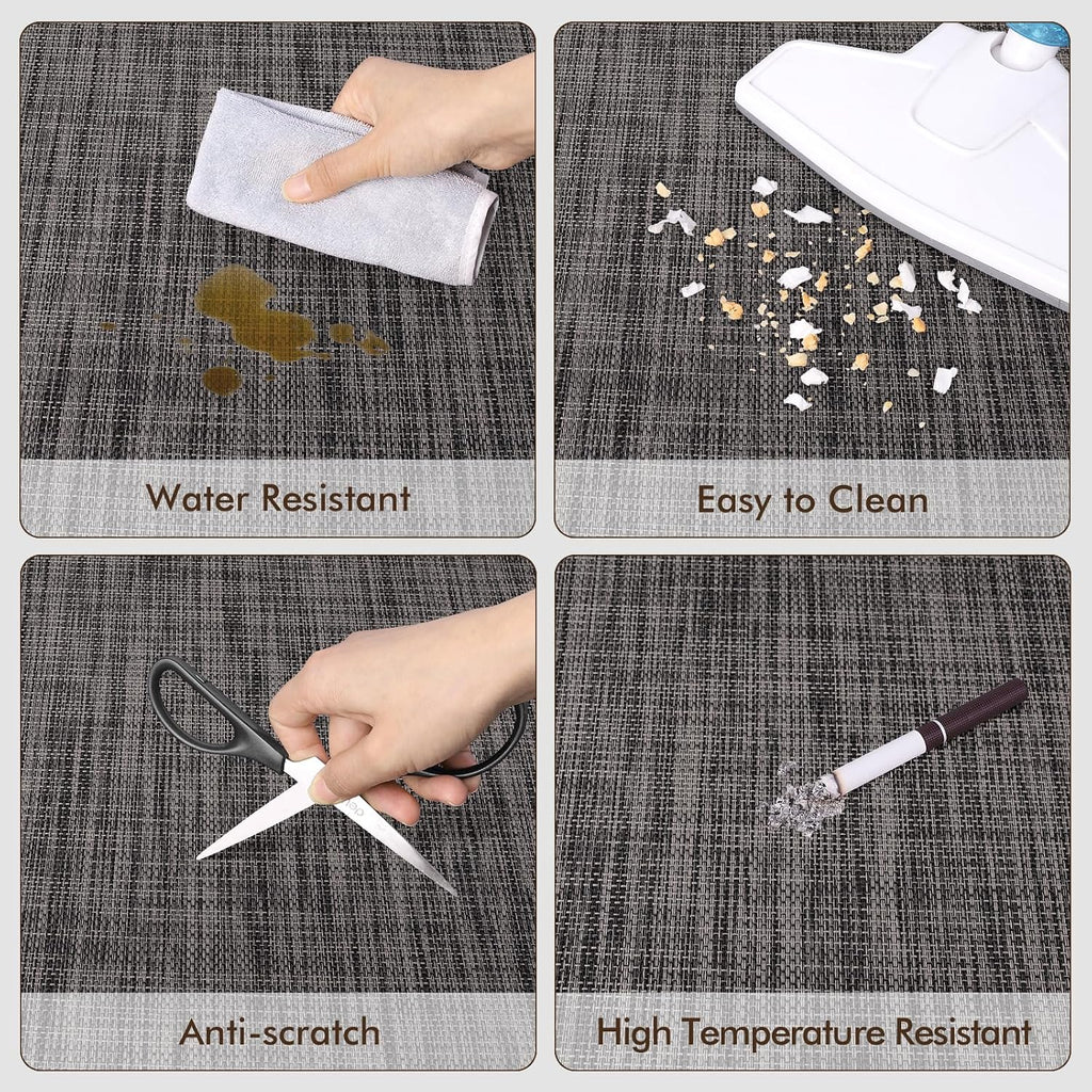 Office Chair Mat for Hardwood Floors, Anti-Slip PVC, 40"x 55" - Image 5