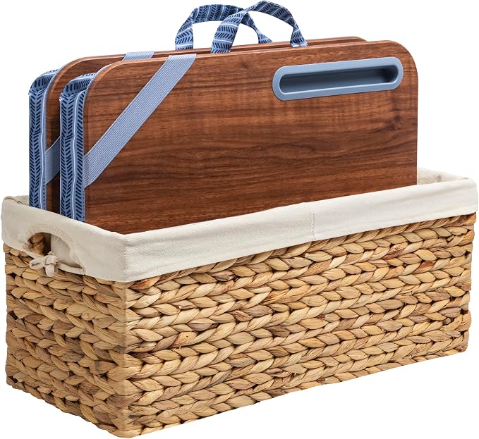 LAPGEAR Designer Lap Desk – Arrow Stripes, 2-Pack with Storage Basket by LapGear