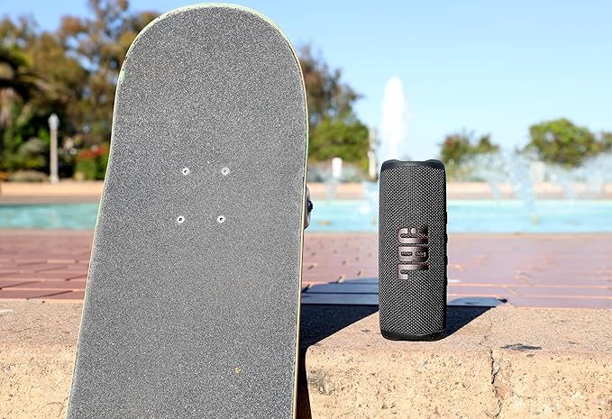 JBL Flip 6, Pink - Waterproof, Portable & Durable Bluetooth Speaker - Up to 12 Hours of Wireless Streaming - Includes Noise-Canceling Speakerphone, Voice Assistant Connect+ - Image 7