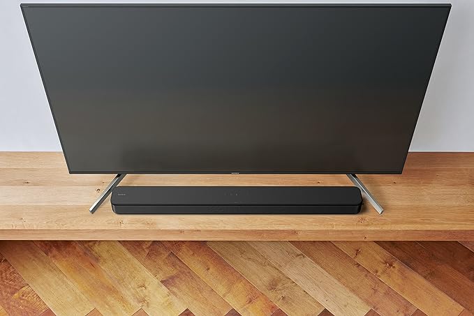 Sony S100F 2.0ch Soundbar with Bass Reflex Speaker, Integrated Tweeter and Bluetooth, (HTS100F), easy setup, compact, home office use with clear sound black | Bass Reflex Speaker, Integrated Tweeter, Clear Sound, Easy HDMI ARC setup, S-Force Front Surr... - Image 6