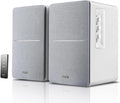 Edifier R1280T Powered Bookshelf Speakers - 2.0 Active Near Field Studio Monitor Speaker - White Enclosure - 42 Watts RMS by Edifier
