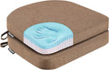 Nordjager Chair Cushions for Dining Chairs, 2 Pack Memory Foam Cushion | 2.5" Thick Chair Cushion; Waterproo Surface with 17" x 16" Size for Kitchen & Dining Chairs, Secure Ties and Washable Cover. by Nordjager