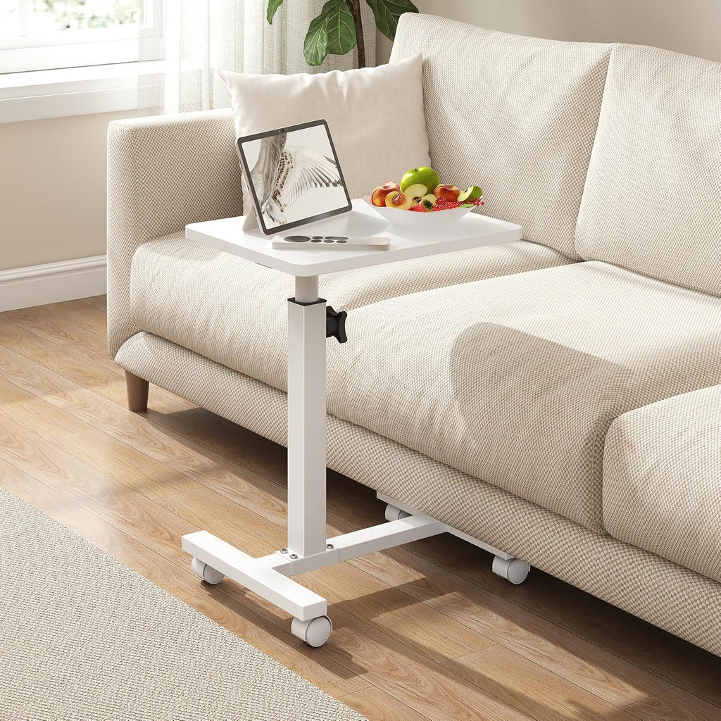 TUTOTAK C Table End Table Adjustable Height, TV Tray Table for Small Spaces - Image 2