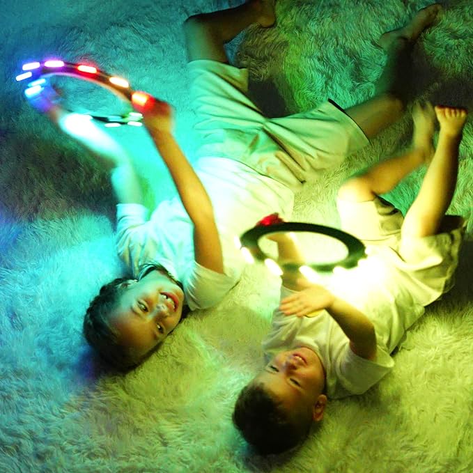TOSY Flying Ring - 36 RGB Multicolor or 12 Monocolor LEDs, Super Bright, Lost Mode, Auto Light Up, Camping Essentials for Kid/Teen/Boy/Girl, Safe & Soft, Waterproof, Pool/Beach Games, Lightweight Toy - Image 6