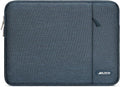 MOSISO Laptop Case 16 inch, 15-15.6 inch Laptop Sleeve Bag with Pocket | Compatible with MacBook Pro 16 M5 M4 M3 M2 M1, HP Acer Dell Lenovo ASUS, Polyester Vertical Computer Bag, Haze Blue by MOSISO