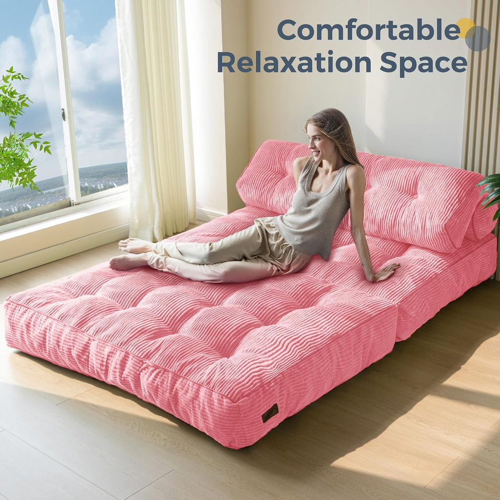 MAXYOYO Folding Sofa Bed, Convertible Chair Bed with Pillow - Image 7