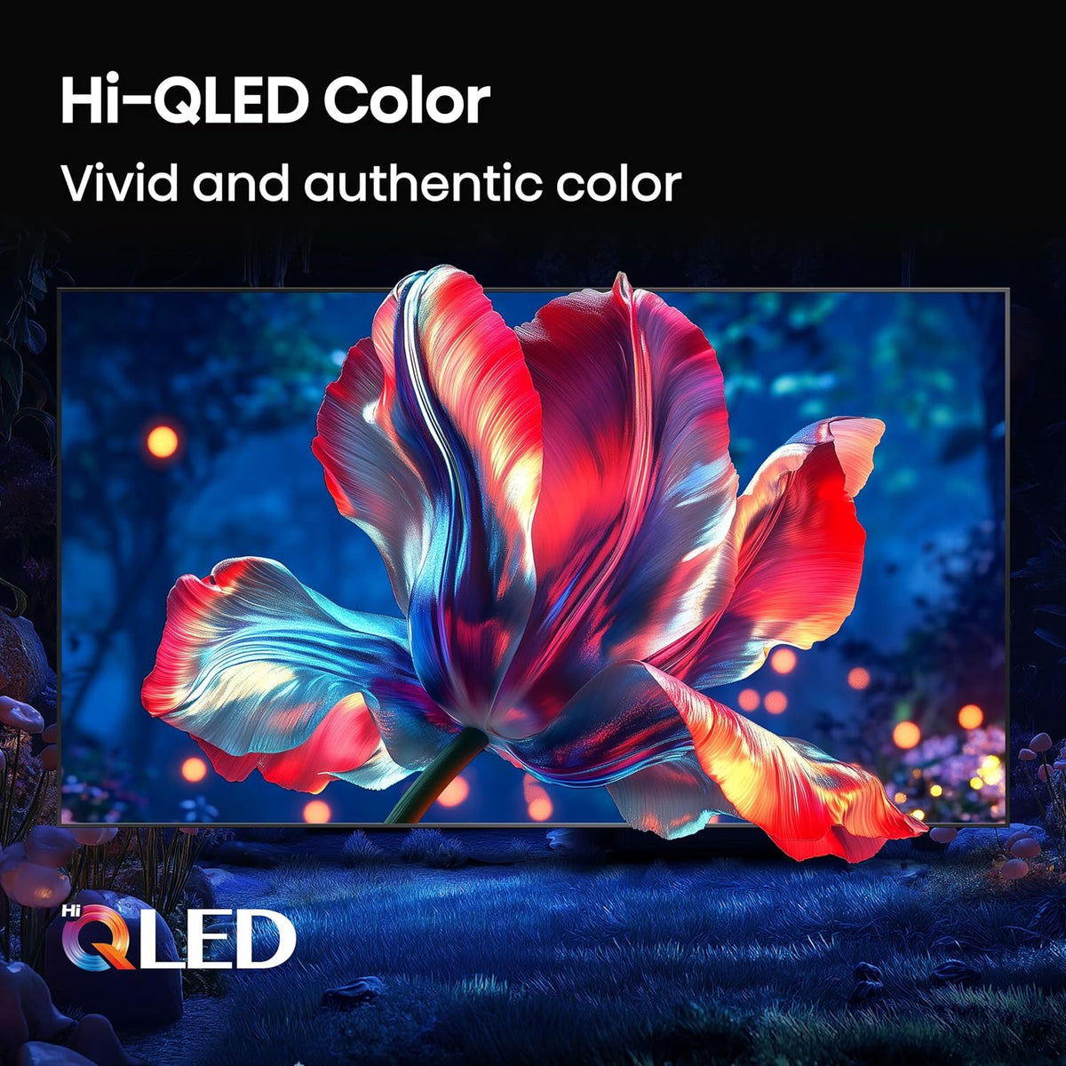 Hisense 100" Class E6 Series QLED 4K UHD Smart Fire TV (100E6QF, 2025 Model) - QLED, Native 144Hz, Dolby Vision IQ · Atmos, Motion Rate 240, HDR 10+, Game Mode Pro, Voice Remote with Alexa - Image 4
