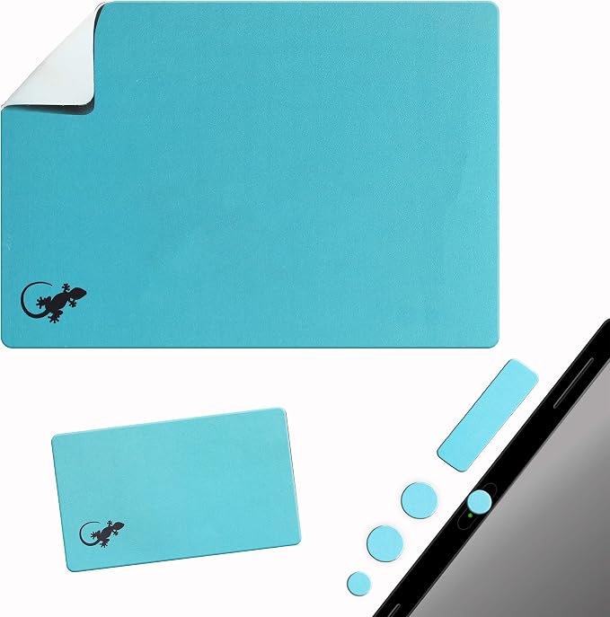 Mouse Pad Adhesive Travel (Blue) by GeckoTravelTech