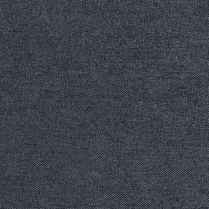 AAAAAcessories D-Shaped Chair Cushions, 2" Thick Dining Chair Pads with Ties and Removable, Machine-Washable Cover, 17" x 16", Set of 4, Charcoal Gray - Image 3