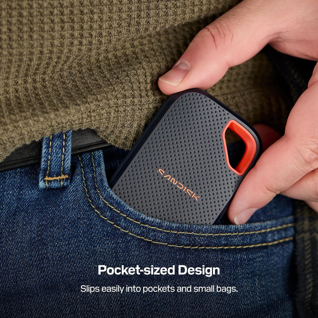SANDISK 4TB Extreme Portable SSD, Up to 2000MB/s Transfer Speeds-New Model - Image 5