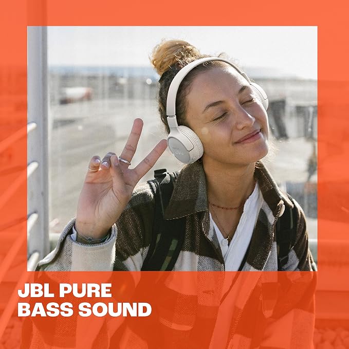 JBL Tune 670NC - Wireless On-Ear Headphones - Purple | Adaptive Noise Cancelling with Smart Ambient, Bluetooth 53 with LE Audio, JBL Pure Bass Sound - Image 6