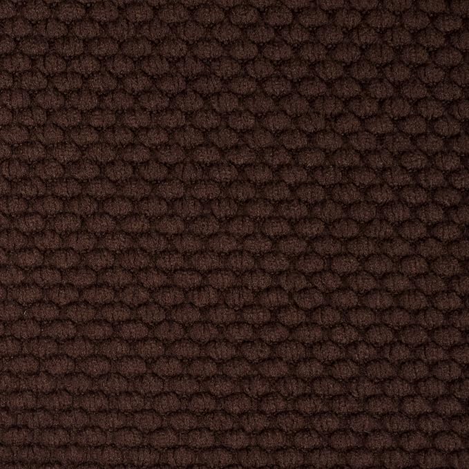Sweet Home Collection Cushion Memory Foam Chair Pads Honeycomb Nonslip Back Seat Cover 16" x 16" Brown, Pack of 6 - Image 2