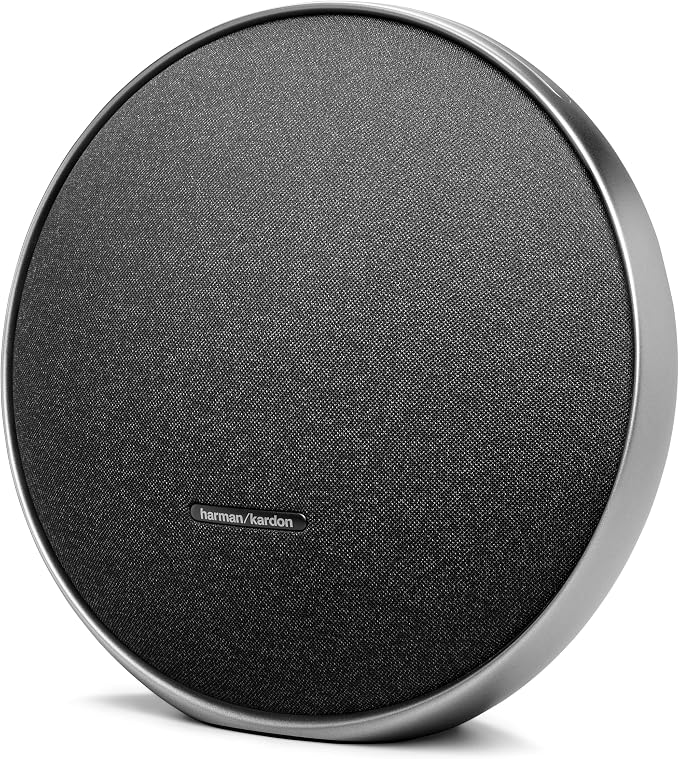 Harman Kardon Onyx Studio 9 - Portable Stereo Bluetooth Home Speaker with Built-in Battery and USB Charging, self-Tuning, and Multi-Speaker Connection by Auracast - Black - Image 8