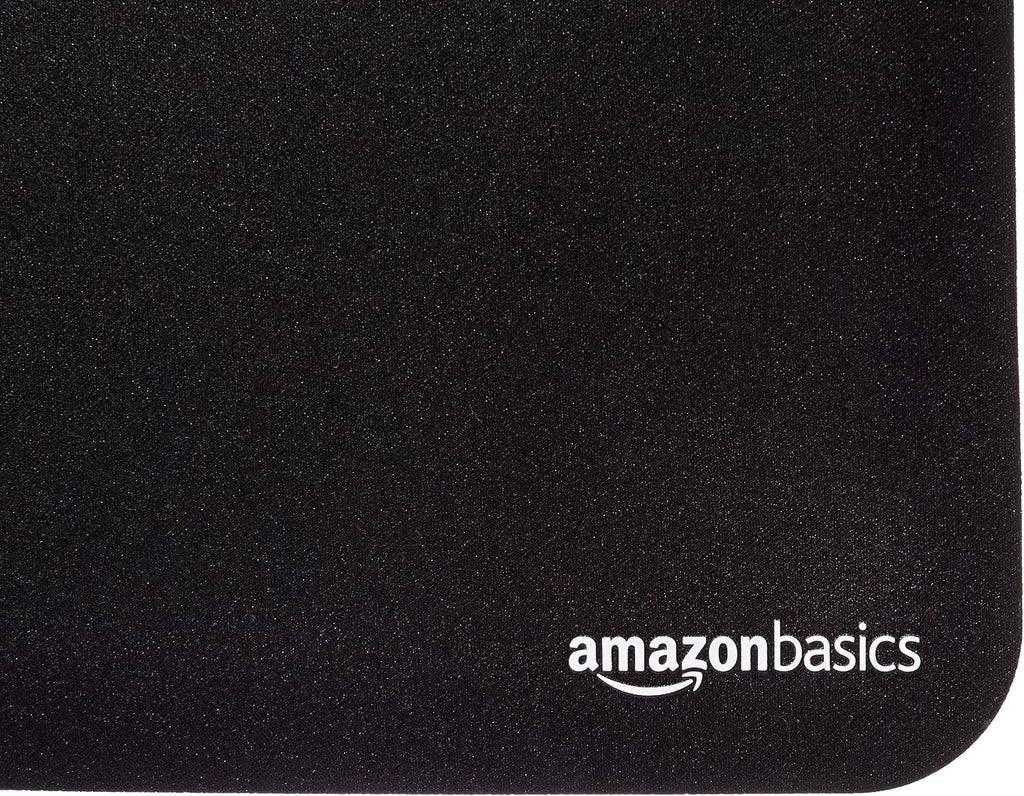 Amazon Basics Large Extended Computer Rectangular Mouse Pad, 16.7 x 35.7 inch, Black - Image 3