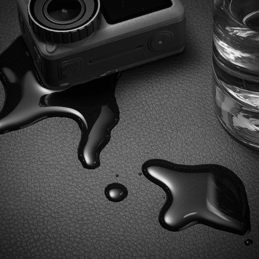 Nekmit Leather Desk Blotter Pad 34 x 17 Inches, Flat, Non-Slip, Waterproof, Black - Image 4