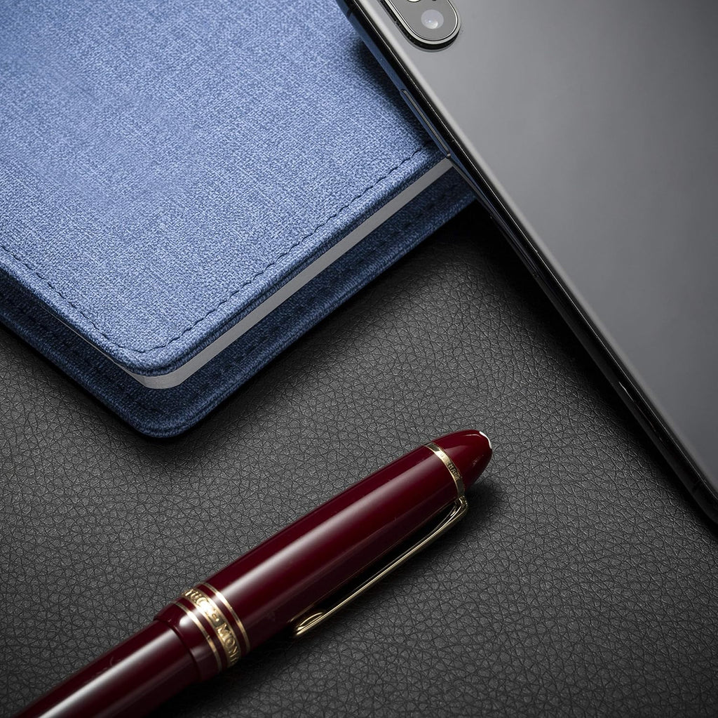 Nekmit Leather Desk Blotter Pad 34 x 17 Inches, Flat, Non-Slip, Waterproof, Black - Image 5