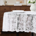 Warm Home Designs 60 x 84 White Oval Wedding Tablecloth. MTC White Oval 84 by Warm Home Designs